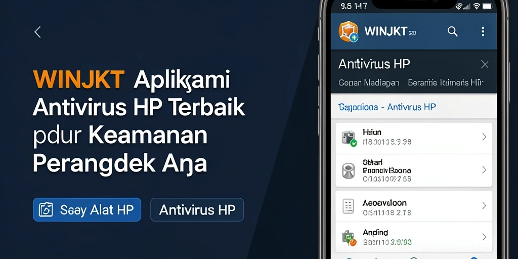 Tampilan antarmuka WINJKT yang sederhana dan efisien.